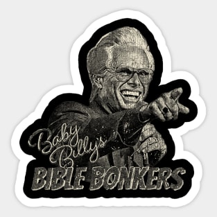 VINTAGE -  Baby Billy's Bible BonkerS Sticker